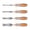 4, variant on 4Pcs Multifunctional Woodworking Carving Gouge Set High Hardness Carving Cutter Flat Gouge Multiple for Professional