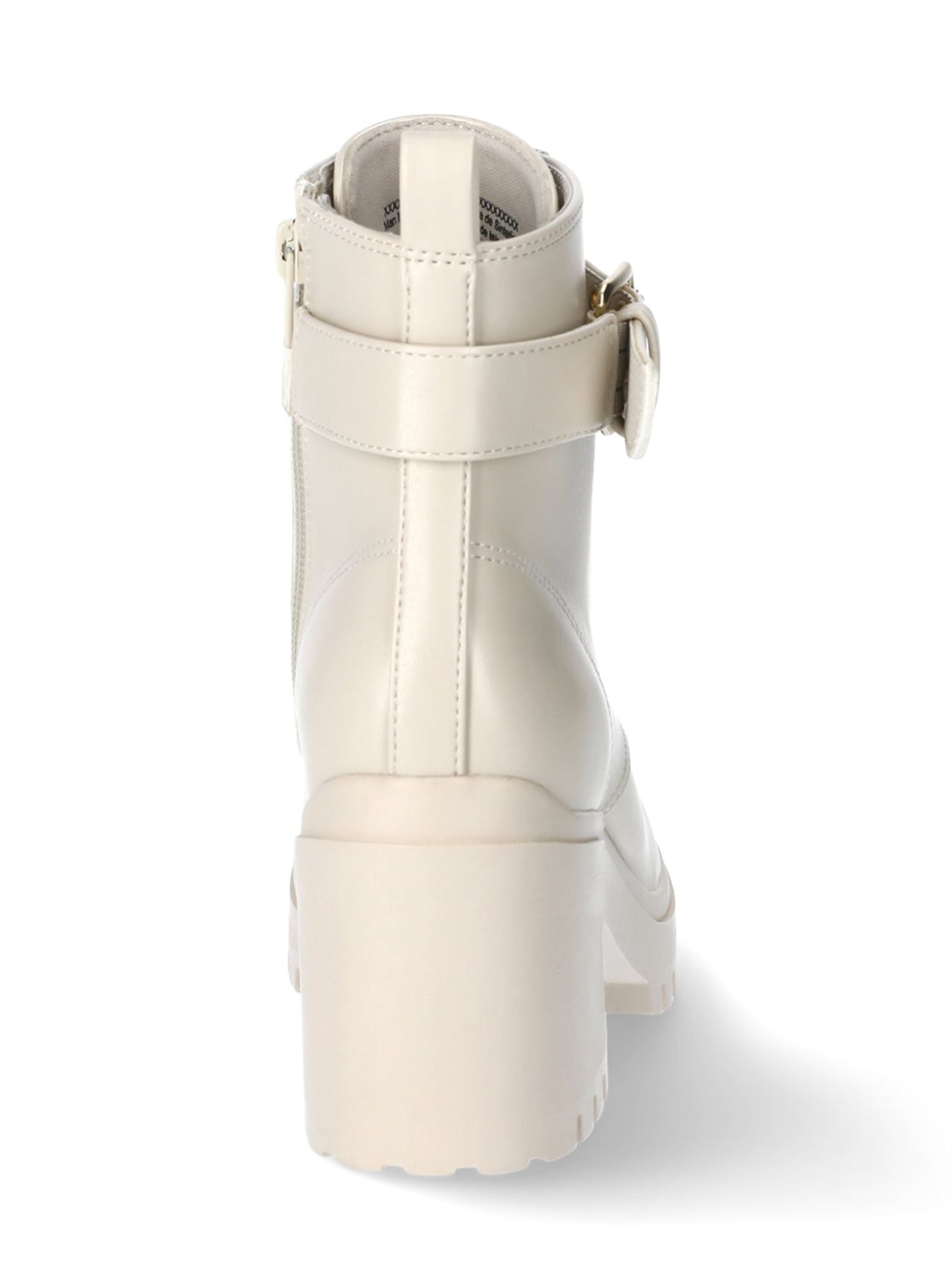 No Boundaries Women's Lace Up Motto Boot, Wide Width Available