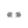 thumbnail image 4 of SuperJeweler Diamond Stud Earrings for Women, 1/2ct Diamond Jewelry in 14 Karat White Gold, Classic Diamond Earrings for Women, 4 of 6