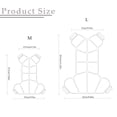 thumbnail image 3 of Cooling Vest Dog, Lightweight Heat Relief Wear, Summer Dog Harness Vest, Temperature Control Pet Gear, Breathable Cooling Jacket, for Outdoor Walking Travel Park Camping Hot Weather Use 19.5x15x1cm, 3 of 5