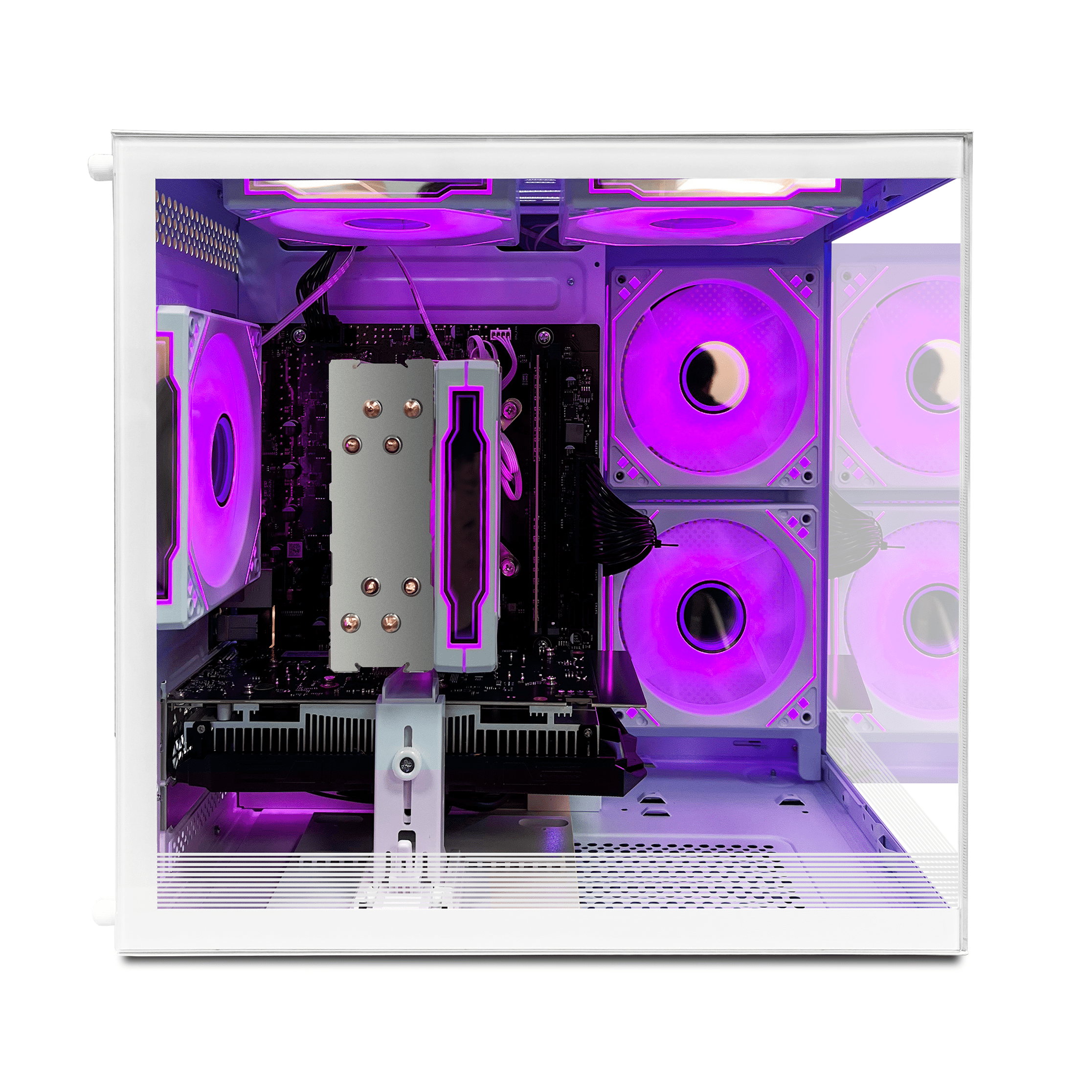 Suevery AMD Ryzen 7 5700X Gaming PC, NVIDIA RTX 4060 8GB, 32GB RAM