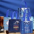 thumbnail image 6 of 12Pcs Fathers Day Gift Bag with Handles Bulk, Reusable Gift Bag  -Fathers Day Gifts for Dad, Grandpa, New Dad, Brother, Grandfather, Uncle, 6 of 6