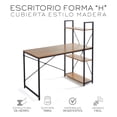 thumbnail image 2 of Escritorio Oficina Estacion Trabajo Metal Repisa Minimalista, 2 of 6