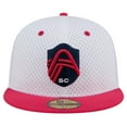 thumbnail image 2 of Men's New Era Gray St. Louis City SC Throwback Mesh 59FIFTY Fitted Hat, 2 of 5