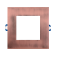 thumbnail image 3 of DLE6 Series 6 in. Square Aged Copper Flat Panel LED Downlight in 5000K, 3 of 11