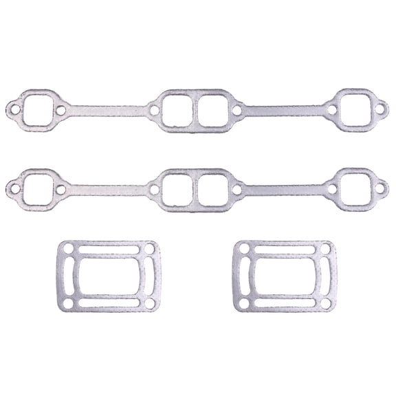 New Exhaust Manifold Riser - Elbow Gasket Kit Compatible with Volvo Penta 5.0 and 5.7 V8 Engine 1992-Up