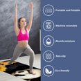 thumbnail image 2 of Panda Yoga Mat Towel with Storage Bag, 72.8"x26.8", Suitable for Yoga, Pilates, Fitness, etc. - Gym Towels, Yoga Blankets Included, 2 of 6