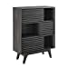 thumbnail image 3 of Modway Meuble de Rangement à Trois Niveaux Style Mid-Century Modern en Charbon, 3 of 15