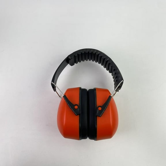 LuxEcoFur Earmuffs,Hearing Protection Ear Muffs,Noise Cancelling for Shooting, Mowing, Construction,Orange