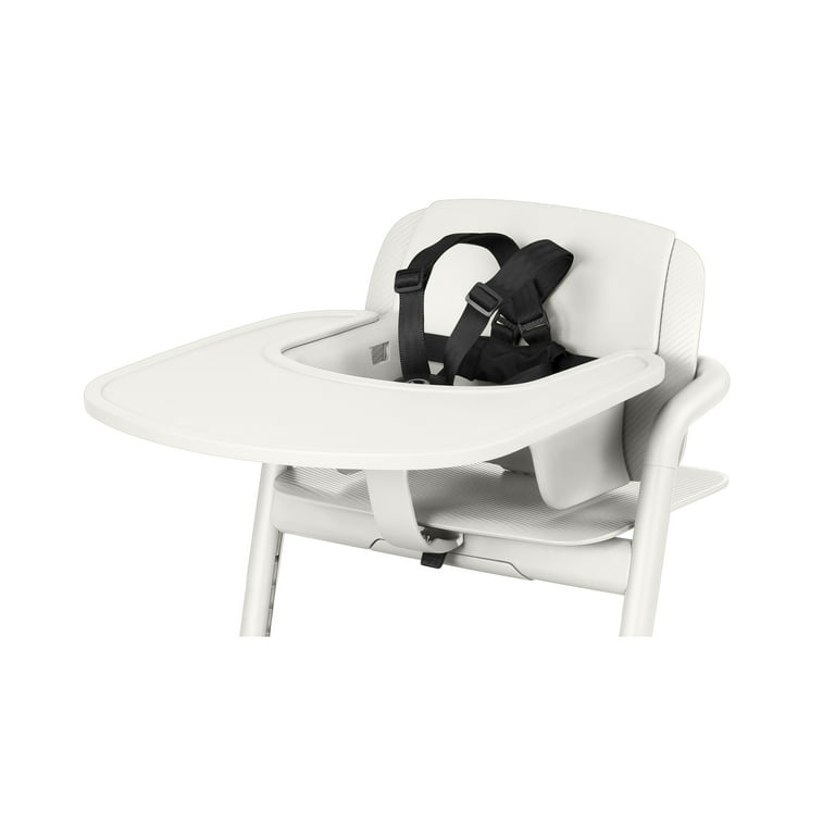 CYBEX LEMO 2 High Chair System, Grows with Child up to 209 lbs, One-Hand  Height and Depth Adjustment, Anti-Tip Wheels Safety Feature - Stunning Black