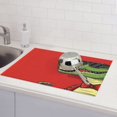 thumbnail image 6 of Sikiie Cool Crocodile With Sunglasses Dish Drying Mat, Kitchen Counter Mat, Self Drying Mat for Kitchen Counter Dish Drying Pad ,for Dishes, Utensils, Pots and Pans(24" x 18"), 6 of 7