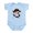 Sky Blue, variant on CafePress - Jolly Reggie Infant Bodysuit - Baby Light Bodysuit, Size Newborn - 24 Months