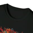 thumbnail image 3 of Woman Floral Unisex Softstyle T-Shirt Boho Hippie Chic Festival Inspired, 3 of 3
