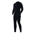 thumbnail image 4 of Traje de neopreno de 3/2 mm para agua fría con cremallera horizontal para mantenerte abrigado durante el surf. S Negro, 4 of 9