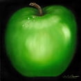 thumbnail image 3 of Arenas, Nelly 15x15 Black Modern Framed Museum Art Print Titled - Green Apple, 3 of 5