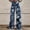 A#Blue, variant on DPTALR Women's Fashion Printed Casual Pants with Zipper Button Pockets,Gray,Size M,Women's Plus ,Young Adult Tops