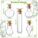 thumbnail image 4 of Botellas de vidrio Patelai Mini de 2 ml con tapones de corcho, 50 unidades, 4 of 6