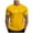 #3-Yellow, variant on Otvok Men's Sports T-Shirt Fashion Casual Gradient Print Short Sleeve Round Neck Tops