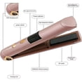 thumbnail image 5 of Plancha de pelo HUOGUO, inalámbrica, recargable, USB, de viaje, 5 of 5