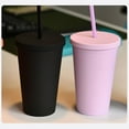 thumbnail image 7 of Travel Carrying Portable Large Capacity With Lid Straw Cup Milk Cup Water Bottle Coffee Jar K, 7 of 7