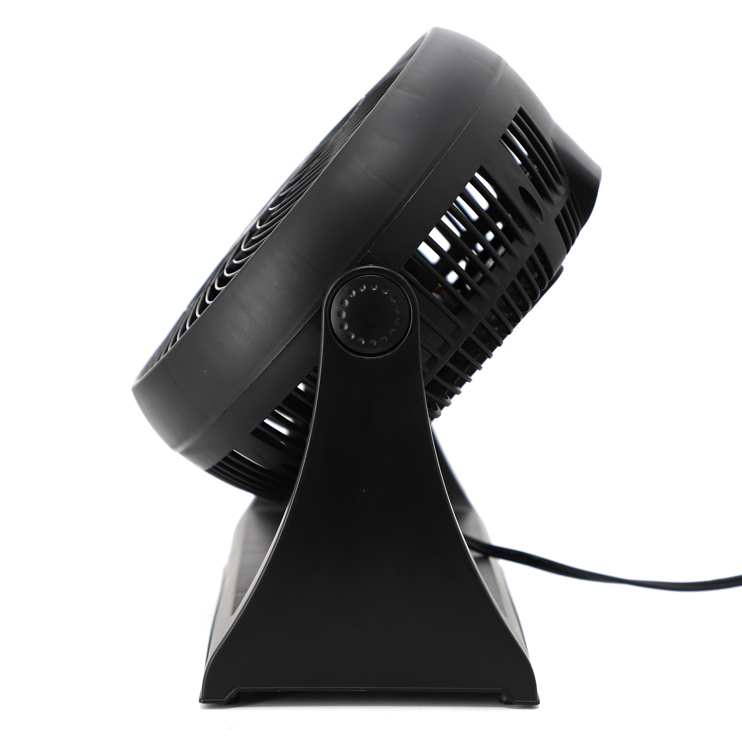Proctor Silex 8 Inch 35 Watt 3-Speed Adjustable Tilt Desk Office Fan in Black