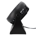 thumbnail image 3 of Proctor Silex 8 Inch 35 Watt 3-Speed Adjustable Tilt Desk Office Fan in Black, 3 of 5