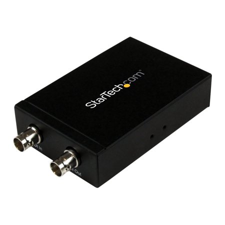 StarTech SDI2HD SDI - HDMIコンバーター (3G SDI - HDMIアダプタ SDIデイジーチェーンポート搭載 SDIソースを230m延長) メーカー直送