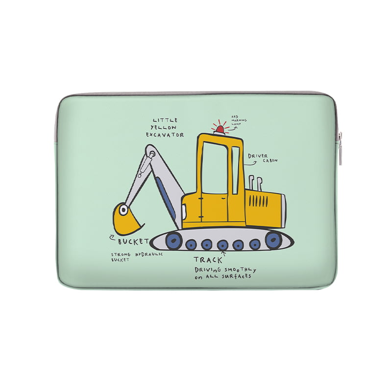 Excavator Construction Business Briefcase Laptop Sleeve Bag/Handbag 13/15 Inch 