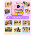 thumbnail image 4 of Bravokids Kids Camera Instant Print,1080P Kids Instant Cameras, Christmas Birthday Gifts for Girls Boys Age 3-12, Toddler Digital Cameras for 3 4 5 6 7 8 9 10 Year Old Girl, 4 of 9