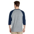 thumbnail image 3 of Gildan Adult Heavy Cottonâ„¢ 5.3 oz. 3/4-Raglan Sleeve T-Shirt - G570, 3 of 4