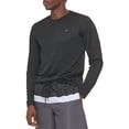 thumbnail image 3 of Calvin Klein Men's Standard Light Weight Quick Dry Long Sleeve 40+ UPF Protection, Black, XX-Large, 3 of 3