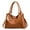 Yellow, variant on Womens Fashion Handbags Tassel Soft Leather Shoulder Purse Zipper Top Handle Crossbody Tote Bags for Ladies Work Shopping Black