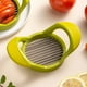 thumbnail image 5 of Pelador de verduras de acero inoxidable para cocina, cortador de fruta, mango ergonómico de ABS para pelar y cortar sin esfuerzo, 5 of 6