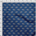 thumbnail image 3 of oneOone Cotton Silk Fabric Elephant Block Print Sewing Fabric BTY 42 Inch Wide, 3 of 4
