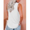 thumbnail image 3 of Camisola informal sin mangas para mujer, holgada, de verano, talla grande, 3 of 3