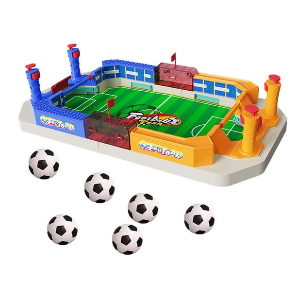 Mini Futbolín De Mesa Portátil Con 2 Balones – Juego Interactivo Para Niños De 3 A 8 Años