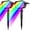 Multicolor, variant on HOVMAP 6 Pack Solar Lights Outdoor 72 LEDs Solar Spot Lights 1500mAh Battery 3 Modes IP67 Waterproof ABS for Garden Yard Pathway, Cold White