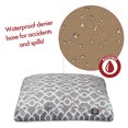 thumbnail image 4 of Majestic Pet | Athens Rectangle Pet Bed For Dogs, Removable Cover, Gray, Small, 4 of 5