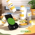 thumbnail image 4 of Bewildely Mini microscopio multifuncional para biólogos jóvenes, fotografías y registros de plantas y especímenes Juguetes Educativos Versión base【7】, 4 of 6