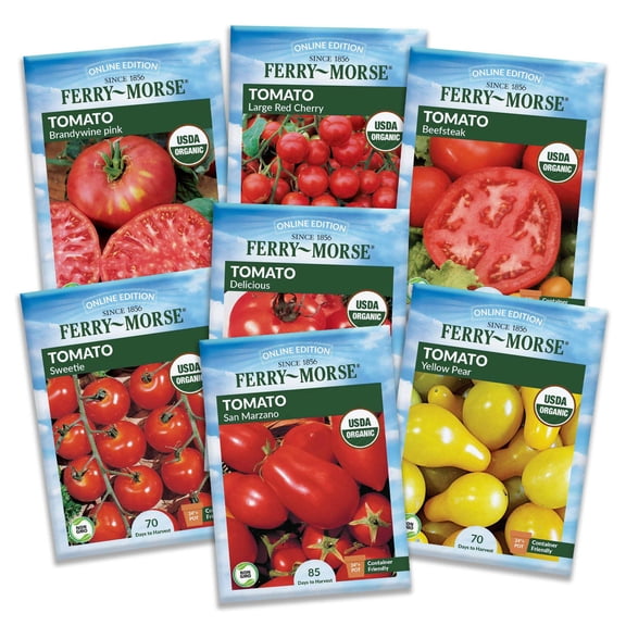 Ferry-Morse Tomato Lover Organic Seed Variety Pack - 7 Pack