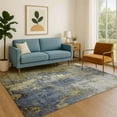 thumbnail image 7 of Addison Rugs Mayfield Premium Machine Washable Transitional Abstract Khaki Rectangle Rug, 8' x 10', 7 of 7