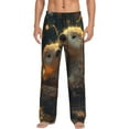 thumbnail image 1 of Fotbe Adorable Otter Pair Hug Pantalones de Pijama para Hombre, Pantalones de Dormir, Pantalones de Casa con Cintura Ajustable y Bolsillos-XX-Large, 1 of 6