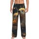 thumbnail image 1 of Fotbe Adorable Otter Pair Hug Pantalones de Pijama para Hombre, Pantalones de Dormir, Pantalones de Casa con Cintura Ajustable y Bolsillos-Small, 1 of 6