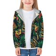 thumbnail image 3 of Kids Zip Up Hoodie for Boys Girls Toddler - Tropical Tribe Mask Lightweight Long Sleeve 4T Boys Girl Clothes, Sun Protection Windproof Jackets Hoodie Sweatshirt, 3 of 7