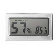 Visol Modern Rectangular Digital Hygrometer - 2 pk
