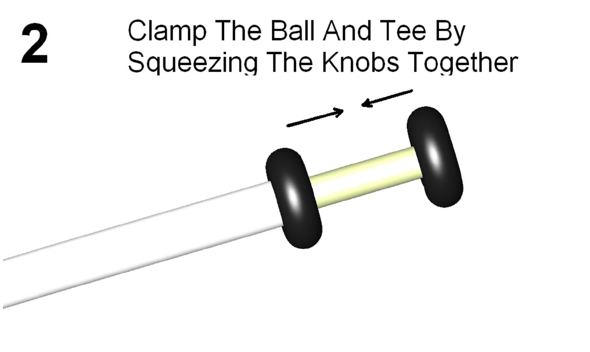 Tee Pal Pro Golf Ball Teeing Device W/2 Magnetic Tee Height Probes For Seniors With Bending Issues