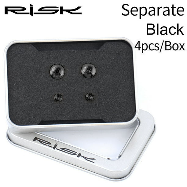 Tornillos fijos de palanca de cilindro integrado partido de perno de freno de disco hidráulico de bicicleta de riesgo