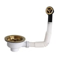 thumbnail image 4 of Colador de fregadero, cesta de drenaje de fregadero, de metal, reutilizable, multiusos, fácil de limpiar, colador de alimentos, cesta de malla para, 4 of 10
