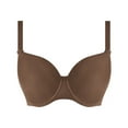 thumbnail image 3 of Freya Idol Molded Sweetheart Balcony Underwire Bra (1050),34HH,Coffee Roast, 3 of 5