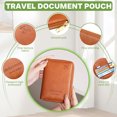 thumbnail image 6 of Egoelife RFID Blocking Passport Holder Leather Passport Travel Wallet Credit Card Holder Passport Cover for Women Men, 6 of 9